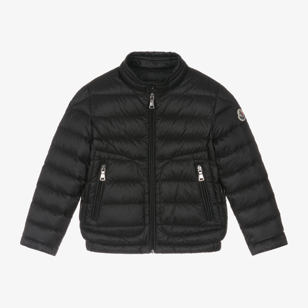 Boys Black "ACORUS" Padded Down Jacket