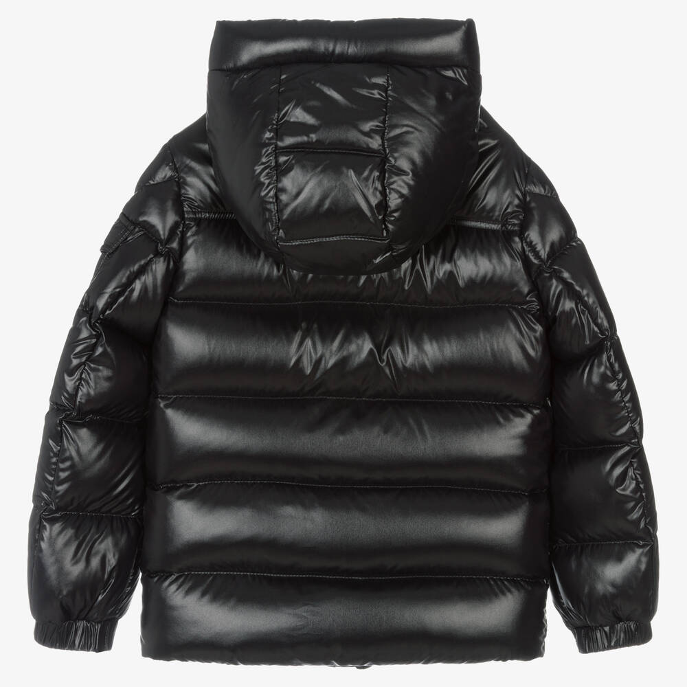 Boys Black "GROSEILLER" Padded Down Jacket