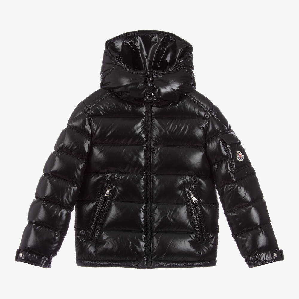 Boys Black "NEW_MAYA" Padded Down Jacket