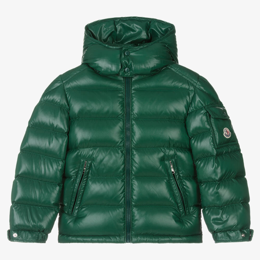 Boys Green "NEW_MAYA" Padded Down Jacket