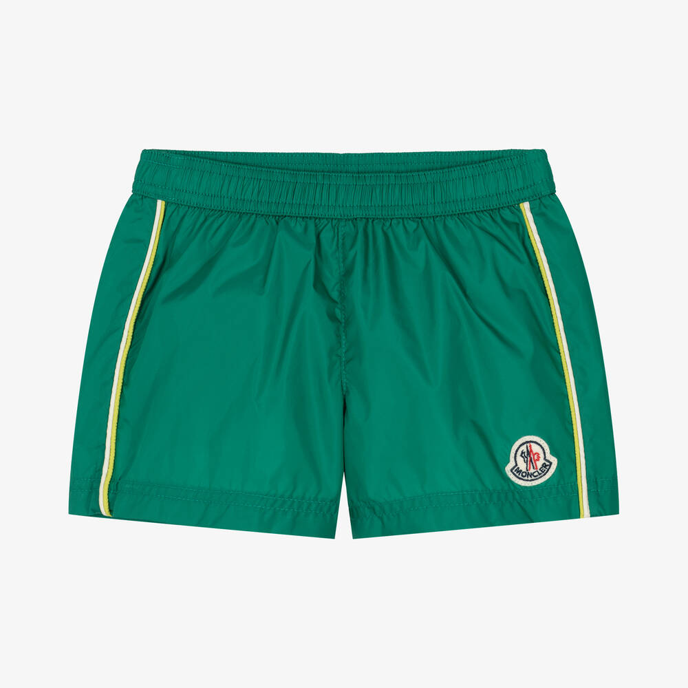 Baby Boys Green Swim Shorts