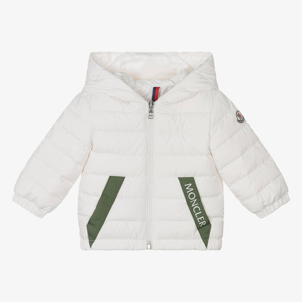 Baby Boys White "ATSU" Padded Down Jacket