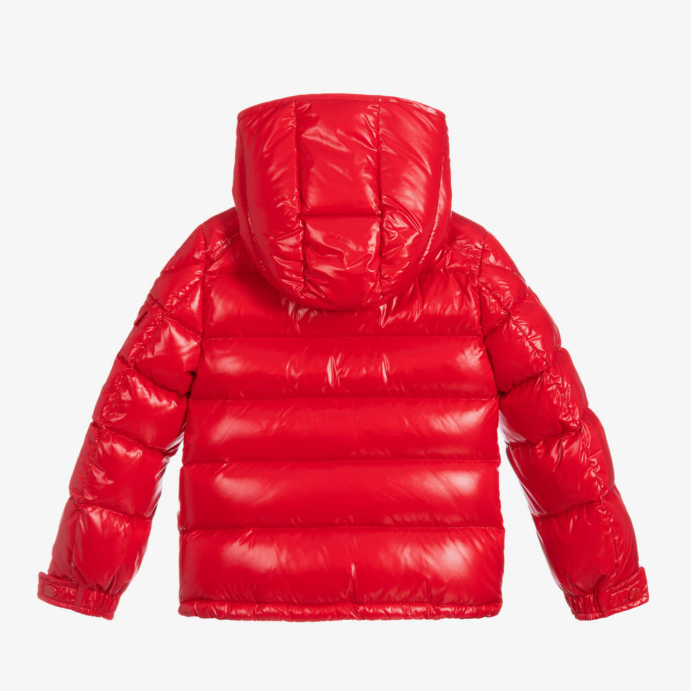 Boys Red "NEW_MAYA" Padded Down Jacket