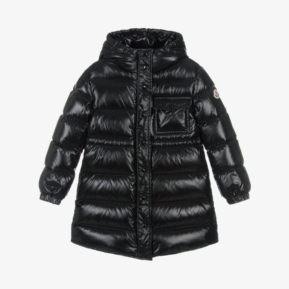 Girls Black"DACCA"Padded Down Coat