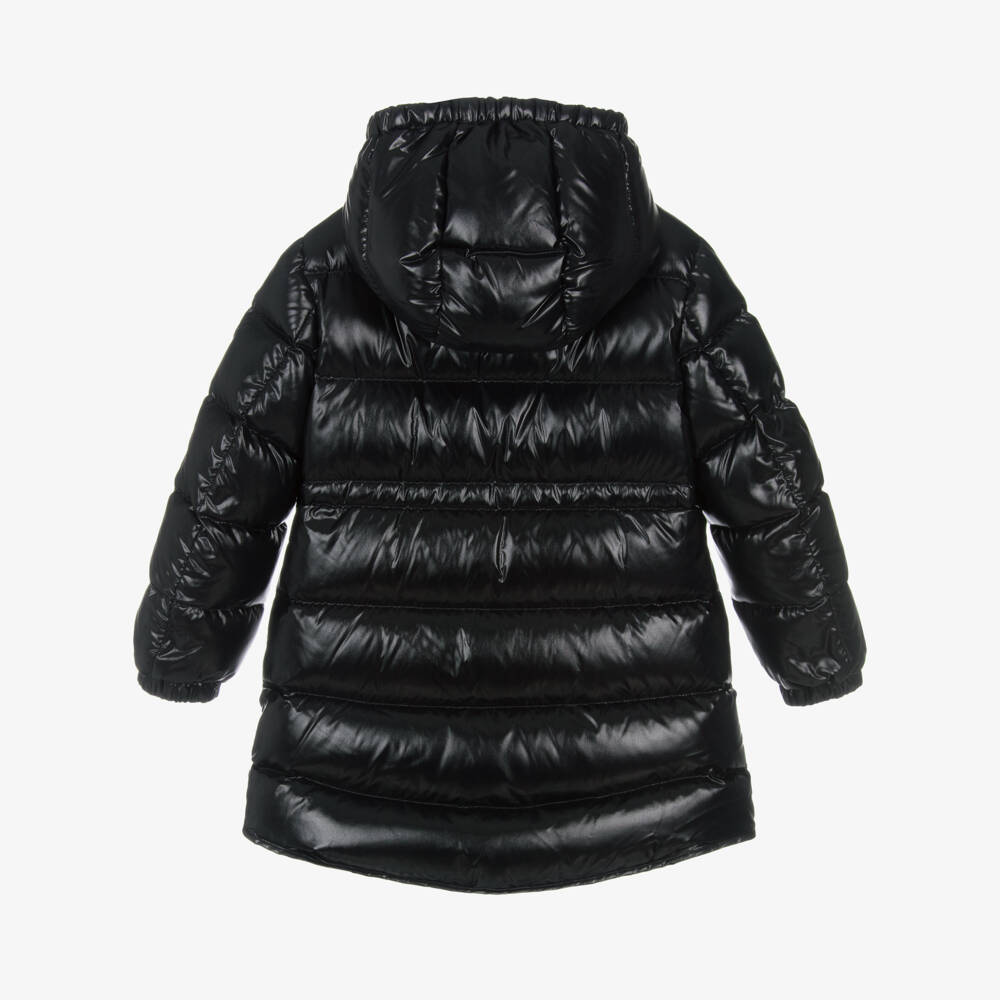 Girls Black"DACCA"Padded Down Coat