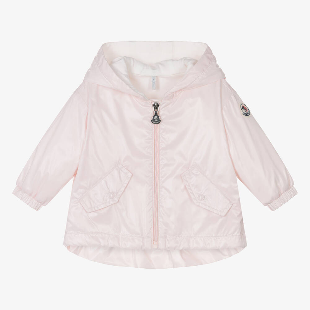 Baby Girls Light Pink Zip-Up Jacket