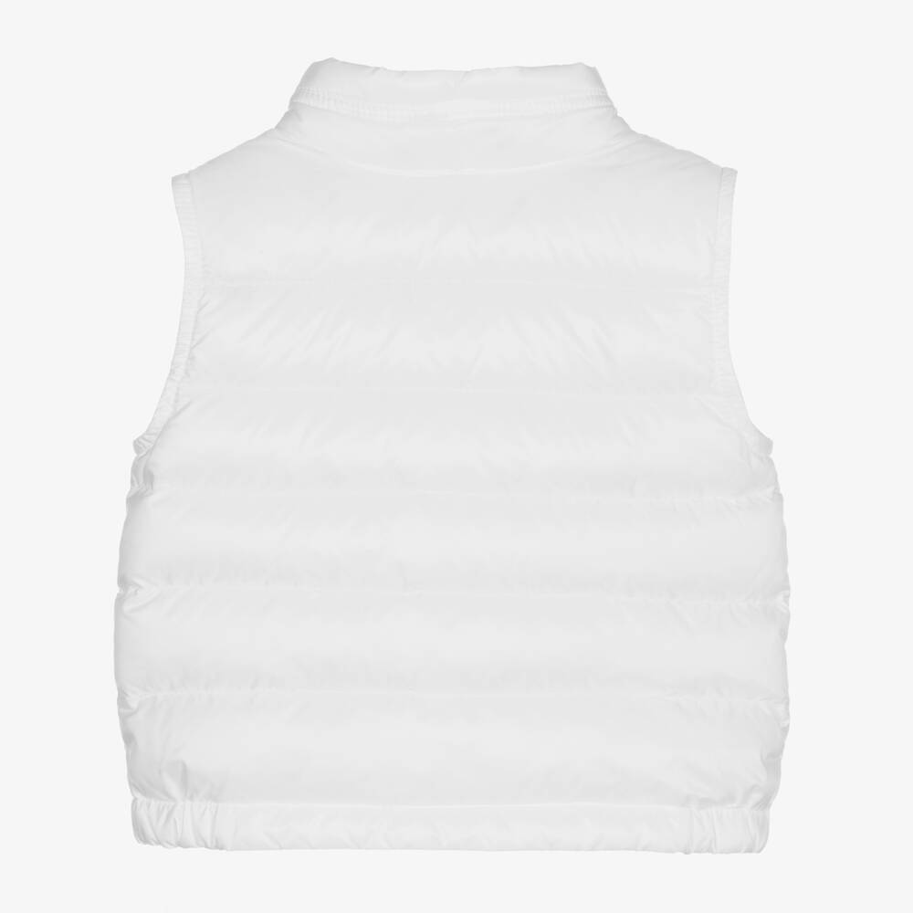 Baby Boys & Girls White "NEW_AMAURY" Padded Down Gilet