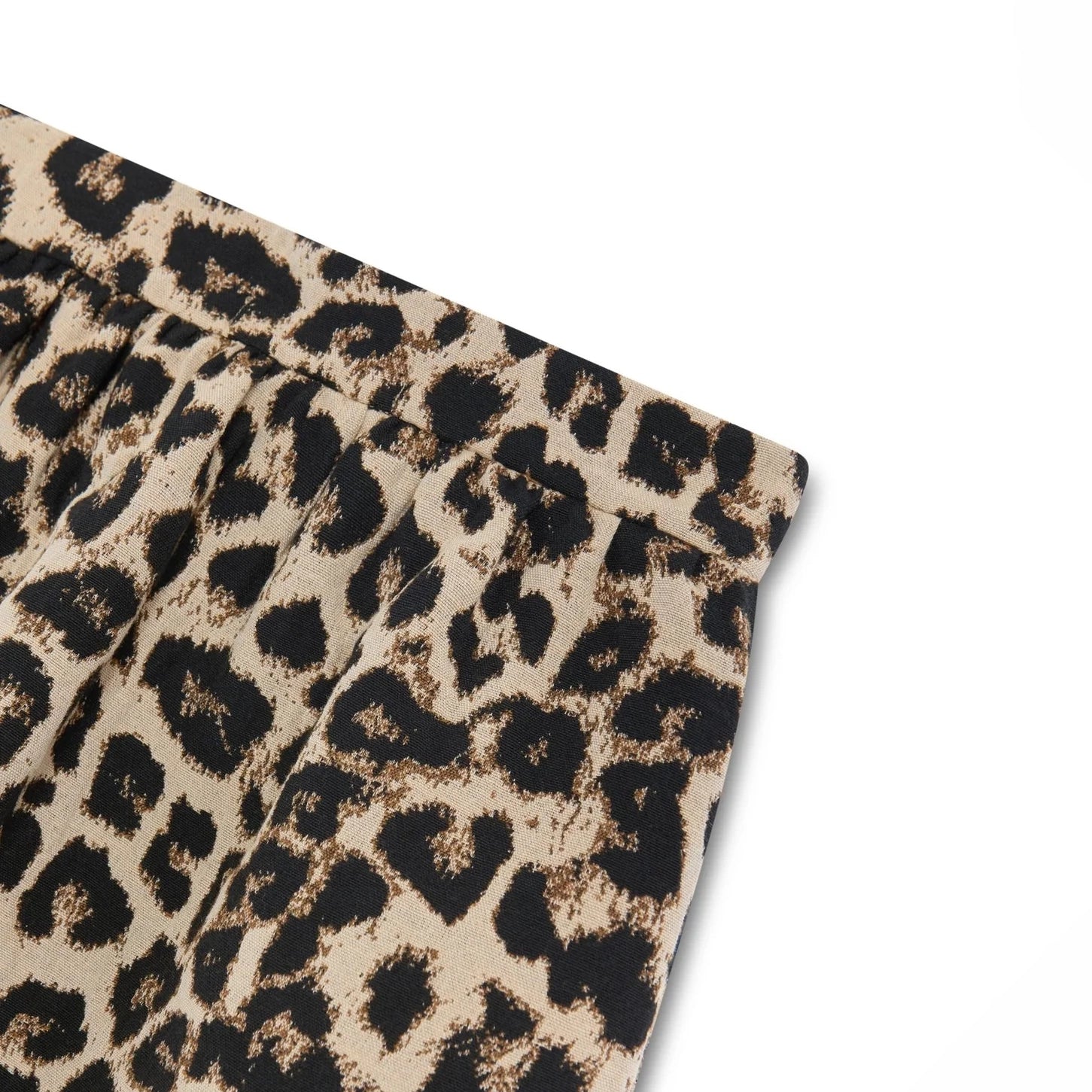 Girls Brown Leopard Skirt