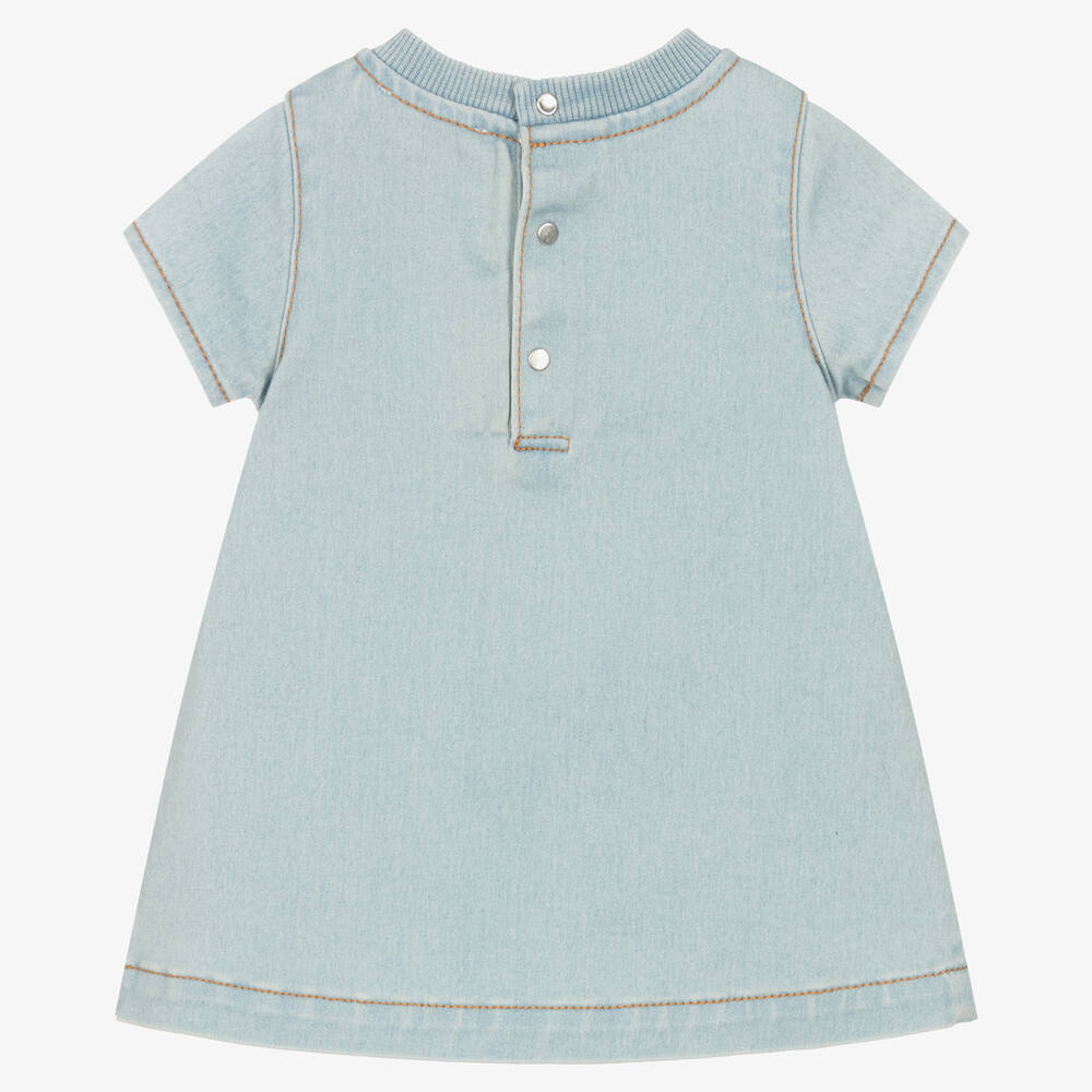 Baby Girls Light Blue Denim Dress