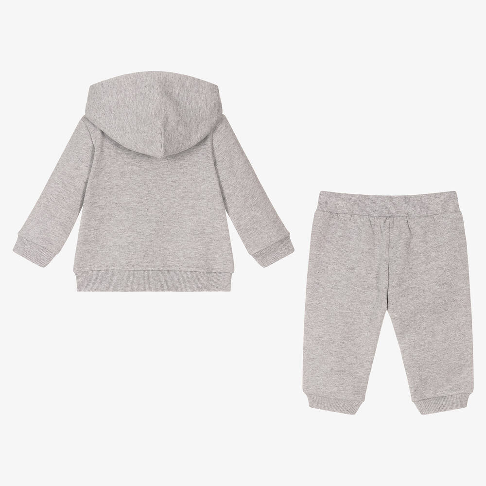 Baby Boys & Girls Grey Cotton Set