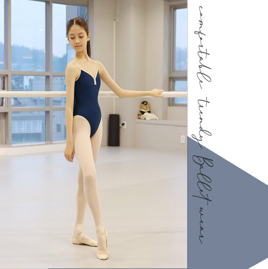 Tulip Bright Navy Leotard/navy