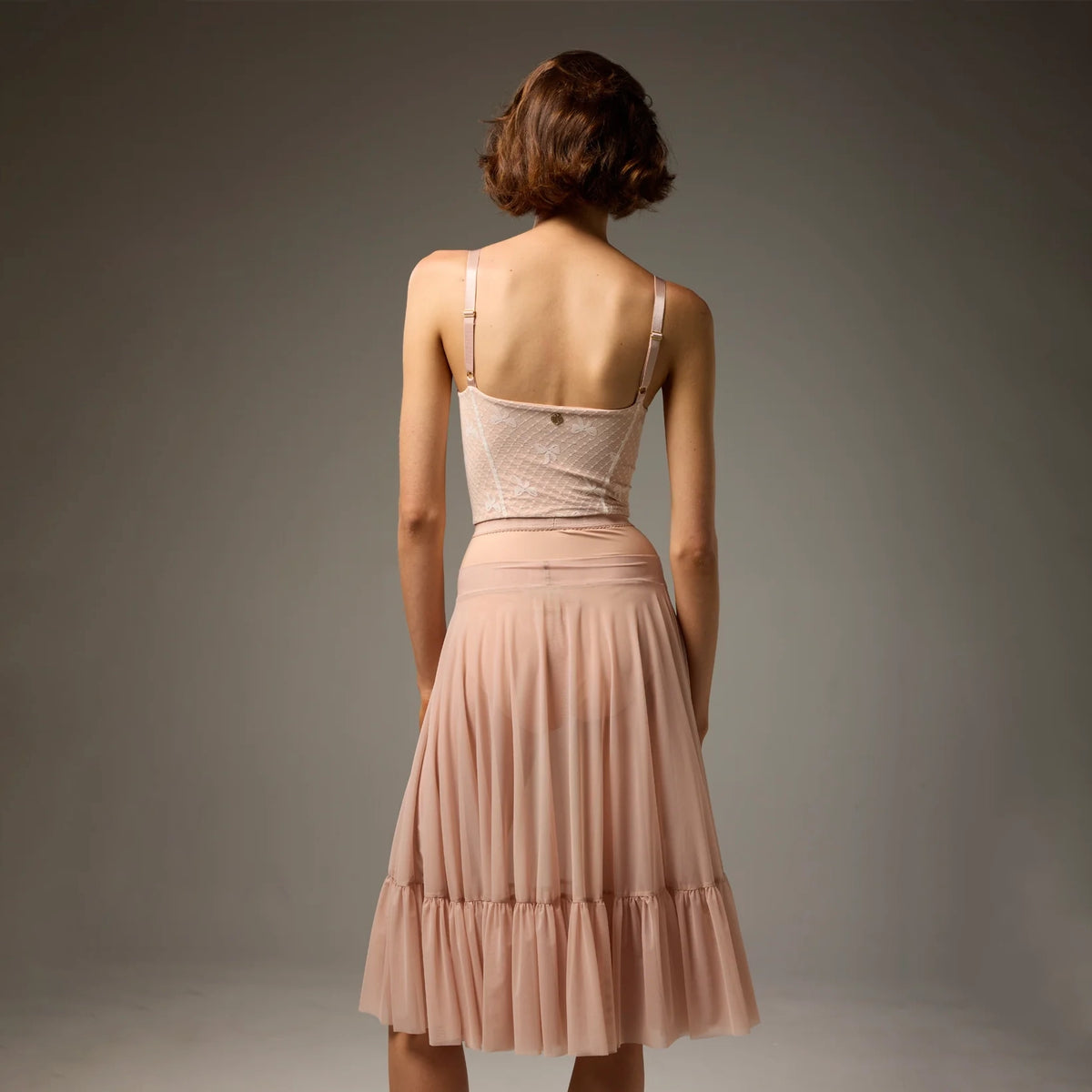 Combinaisons de ballet roses pour femme (JUSTAUCORPS OPHELIA SERENADE/IVOIRE LITCHI)