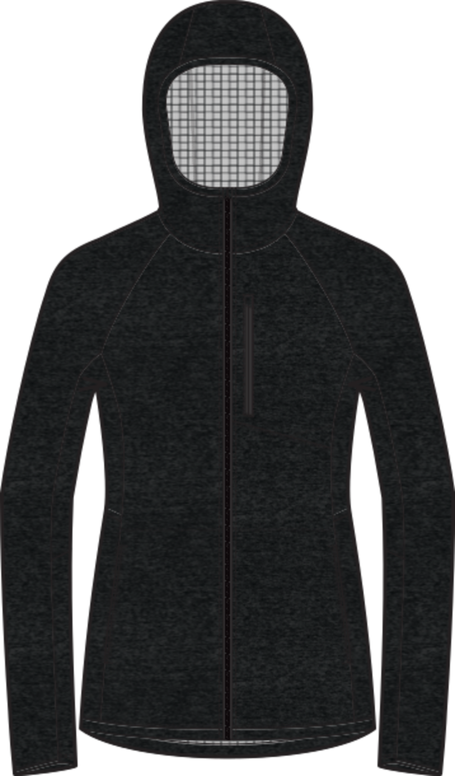 W Stockrun Warmest Hooded FZ