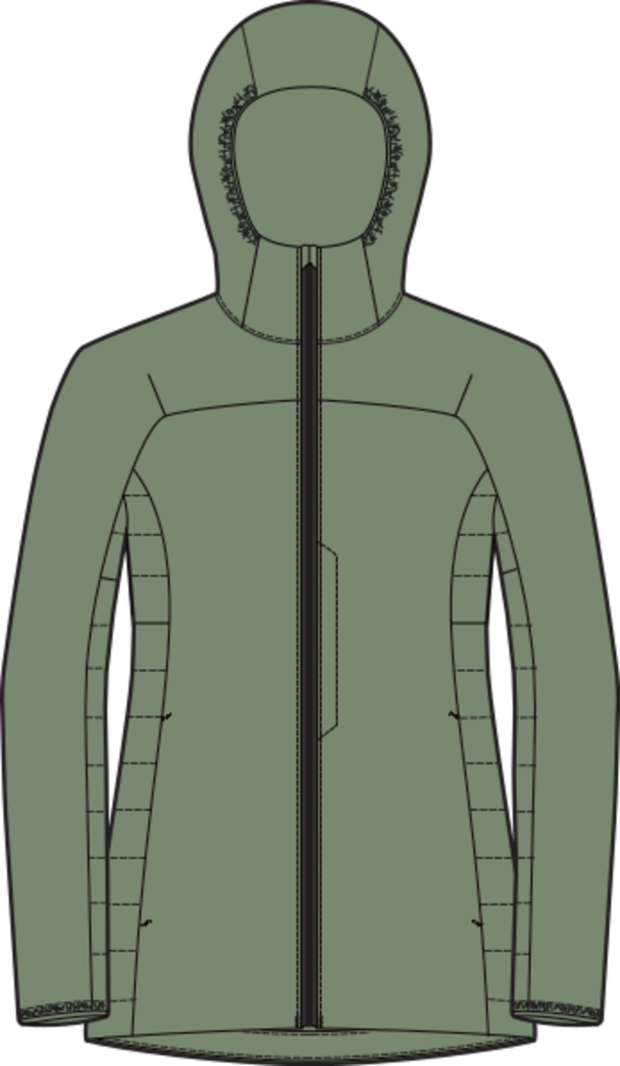 Women's [ak] Baker Hooded Down Jacket