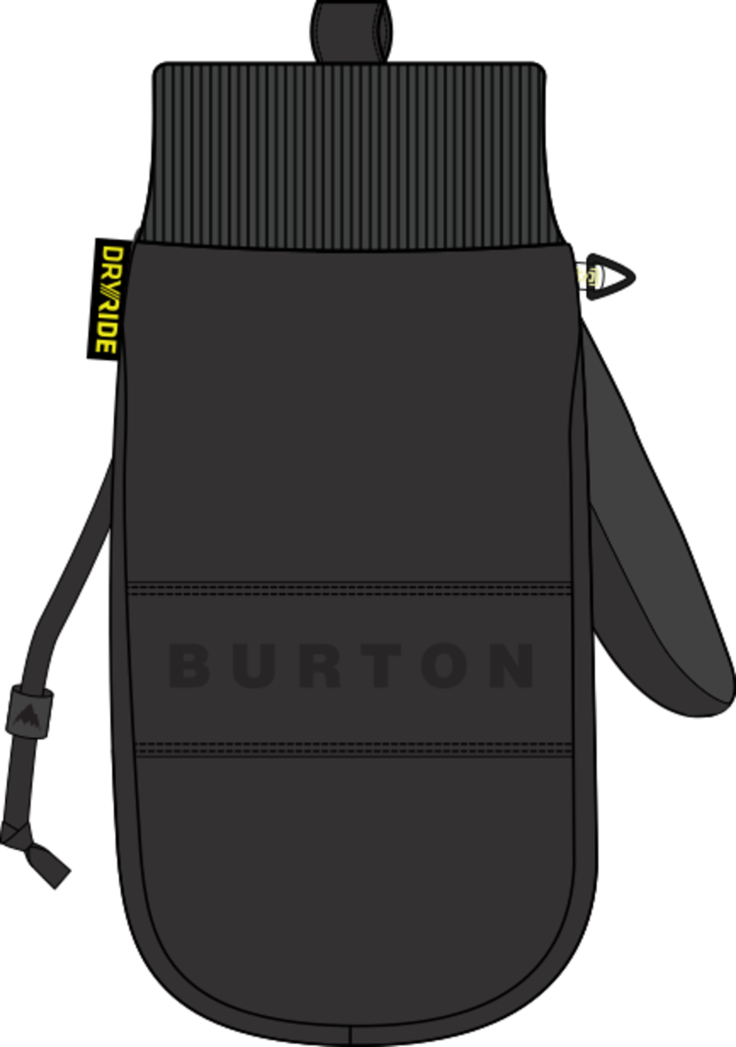 Kids' Treeline Leather Mittens
