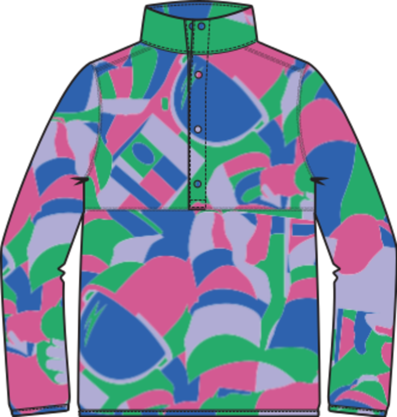 Kids' Cinder Fleece Anorak