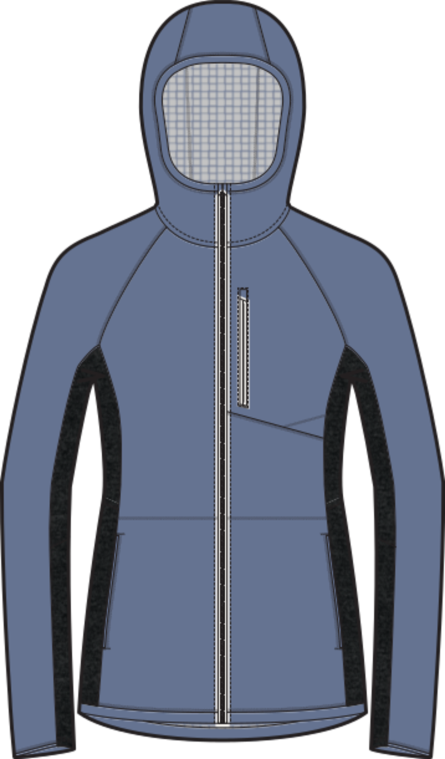 Women's Stockrun Warmest Hooded Full-Zip Fleece