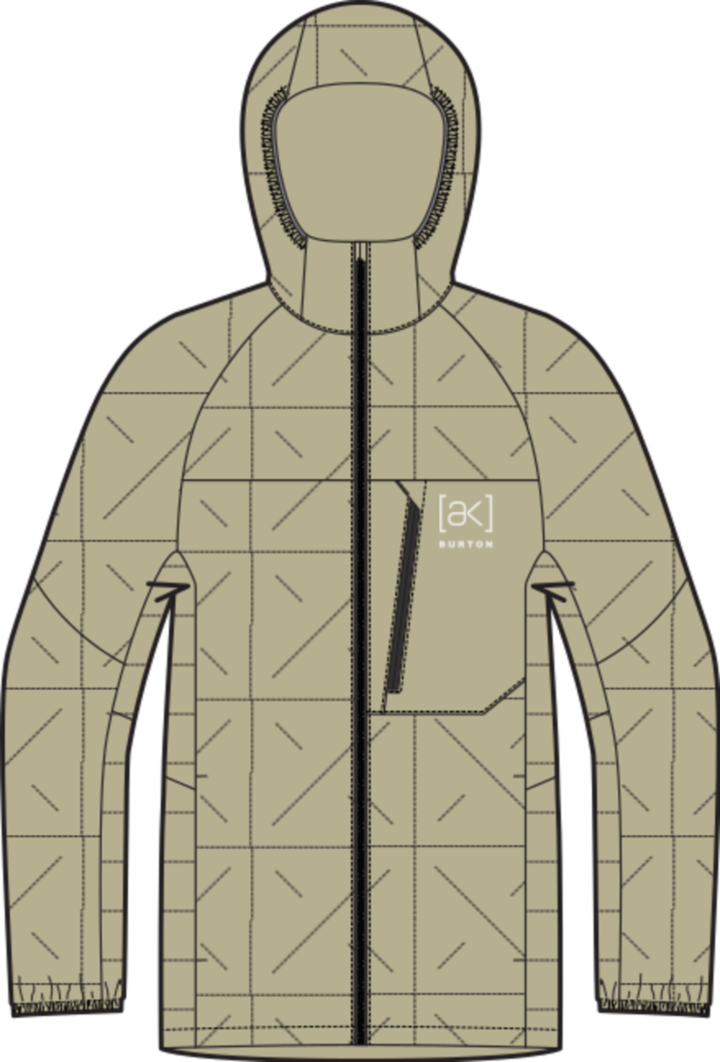 Men's [ak] Baker Hooded Down Jacket