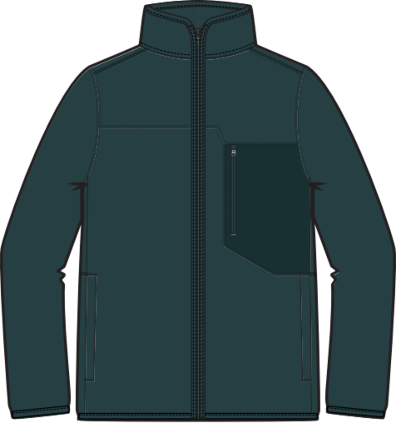 Men's Cinder Full-Zip Fleece