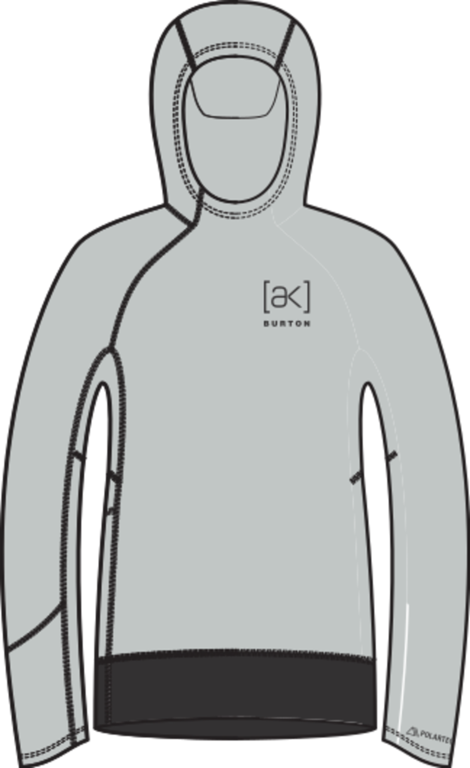 Women's [ak] Helium Power Grid™ Pullover Fleece
