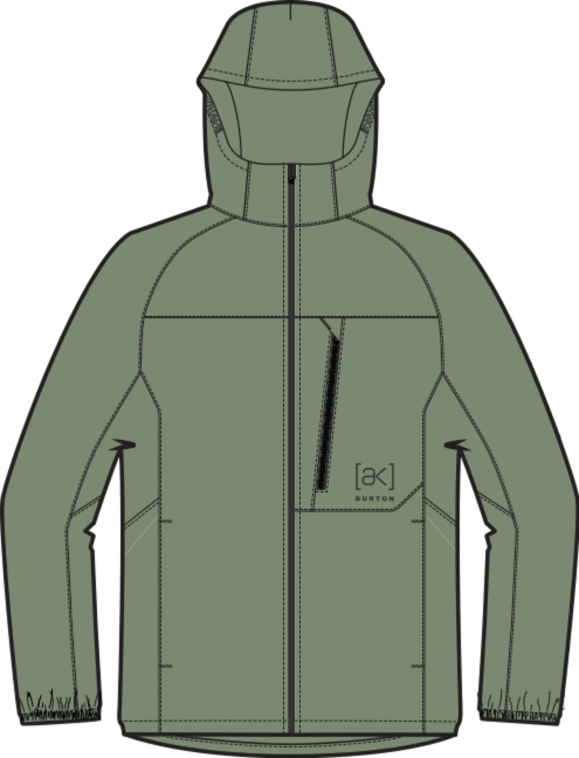Men's [ak] Helium Hooded Stretch Insulated Jacket