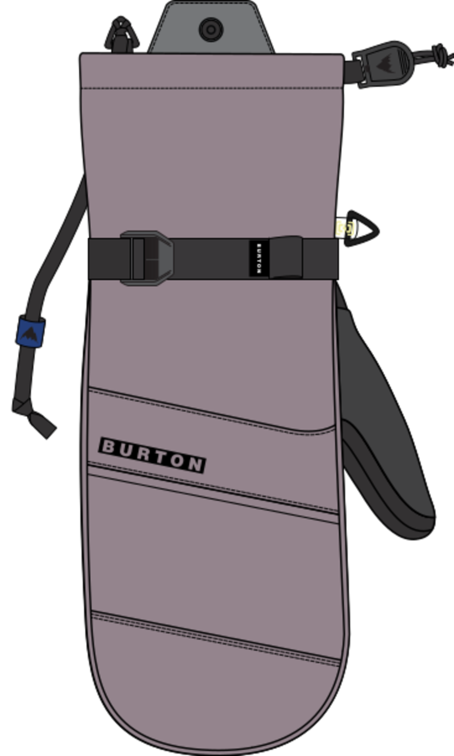 W Profile Mitten