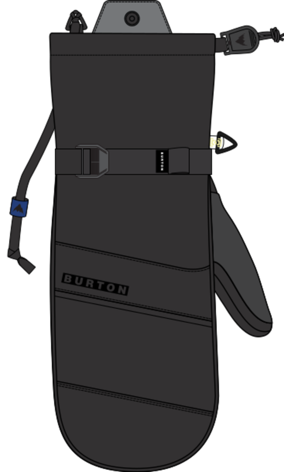 W Profile Mitten
