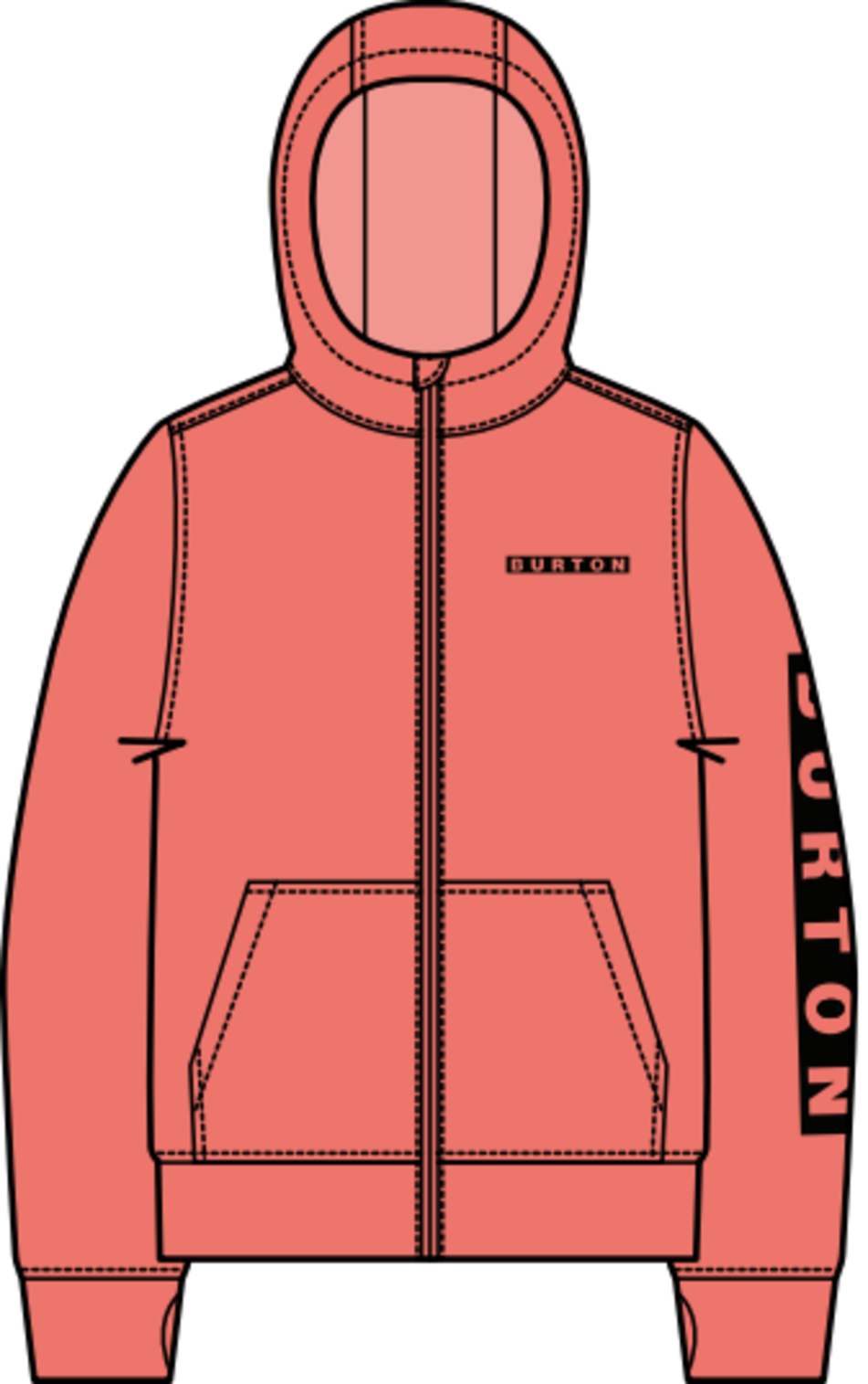 Kids' Oak Full-Zip