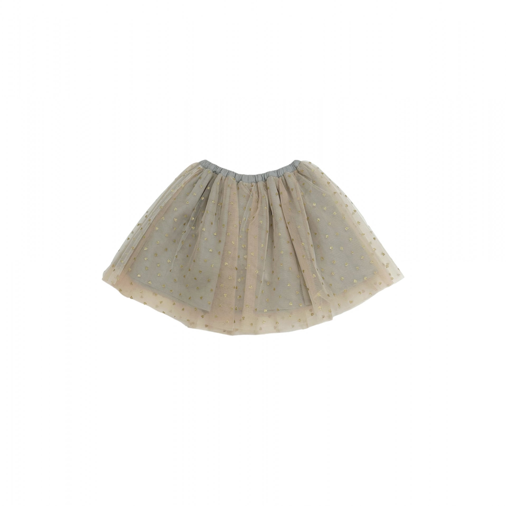 Girls Beige Star Skirt