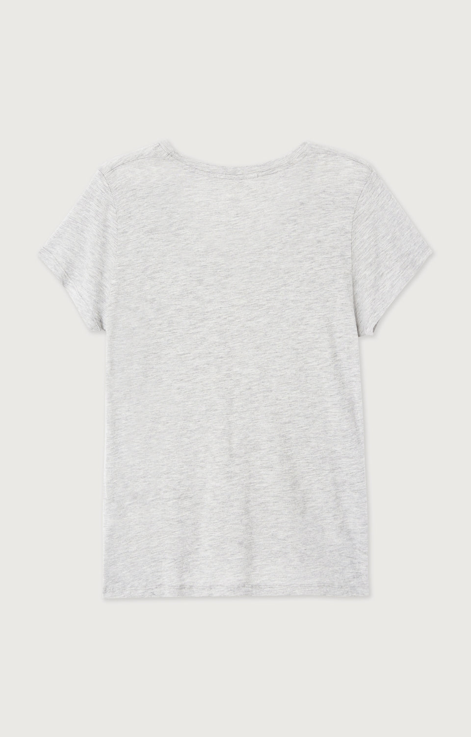 Women Light Grey Cotton T-Shirt