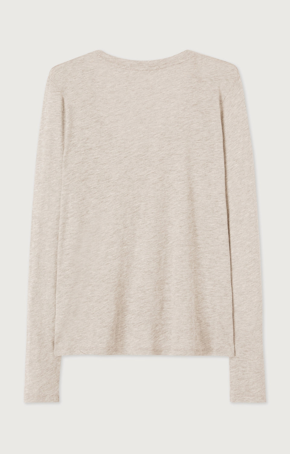 Women Beige Cotton T-Shirt