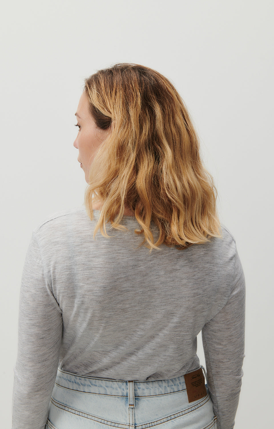 Women Grey Cotton T-Shirt
