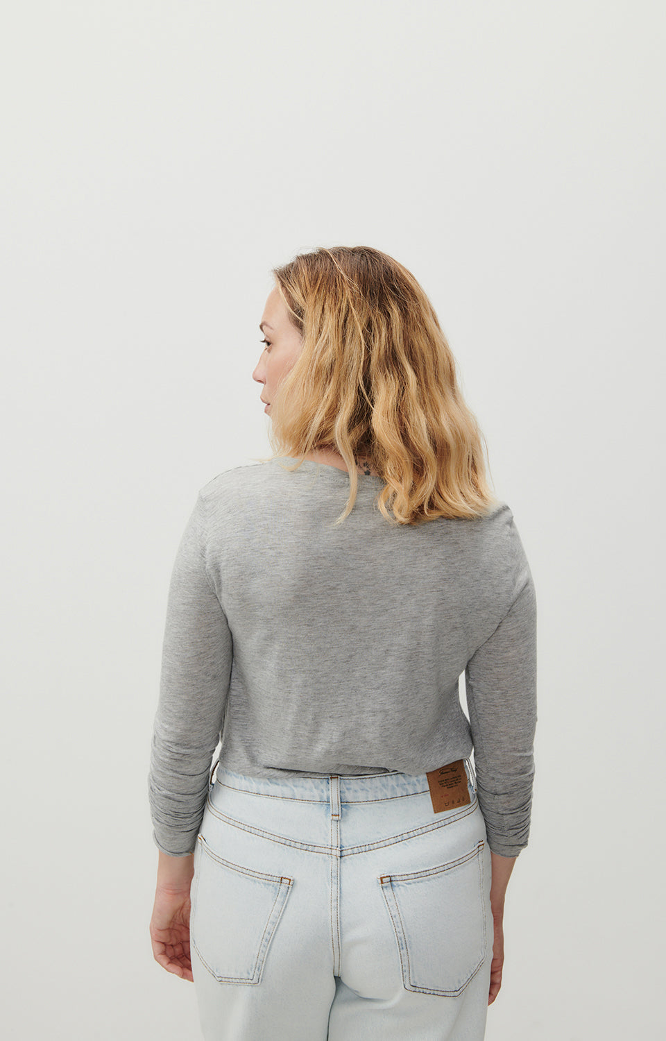 Women Grey Cotton T-Shirt