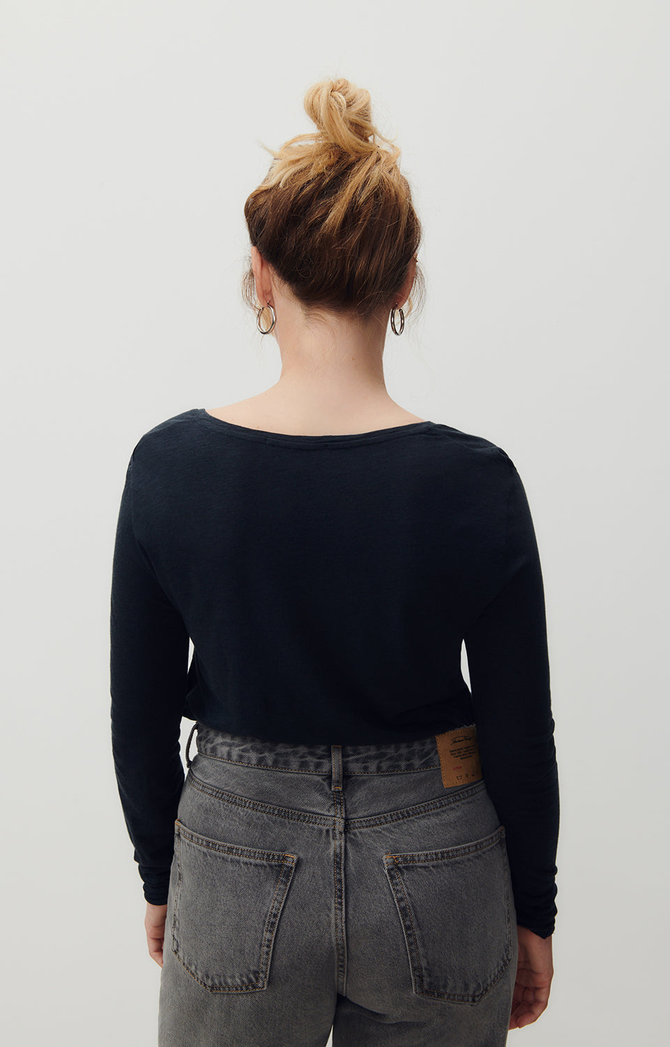 Women Navy Cotton T-Shirt