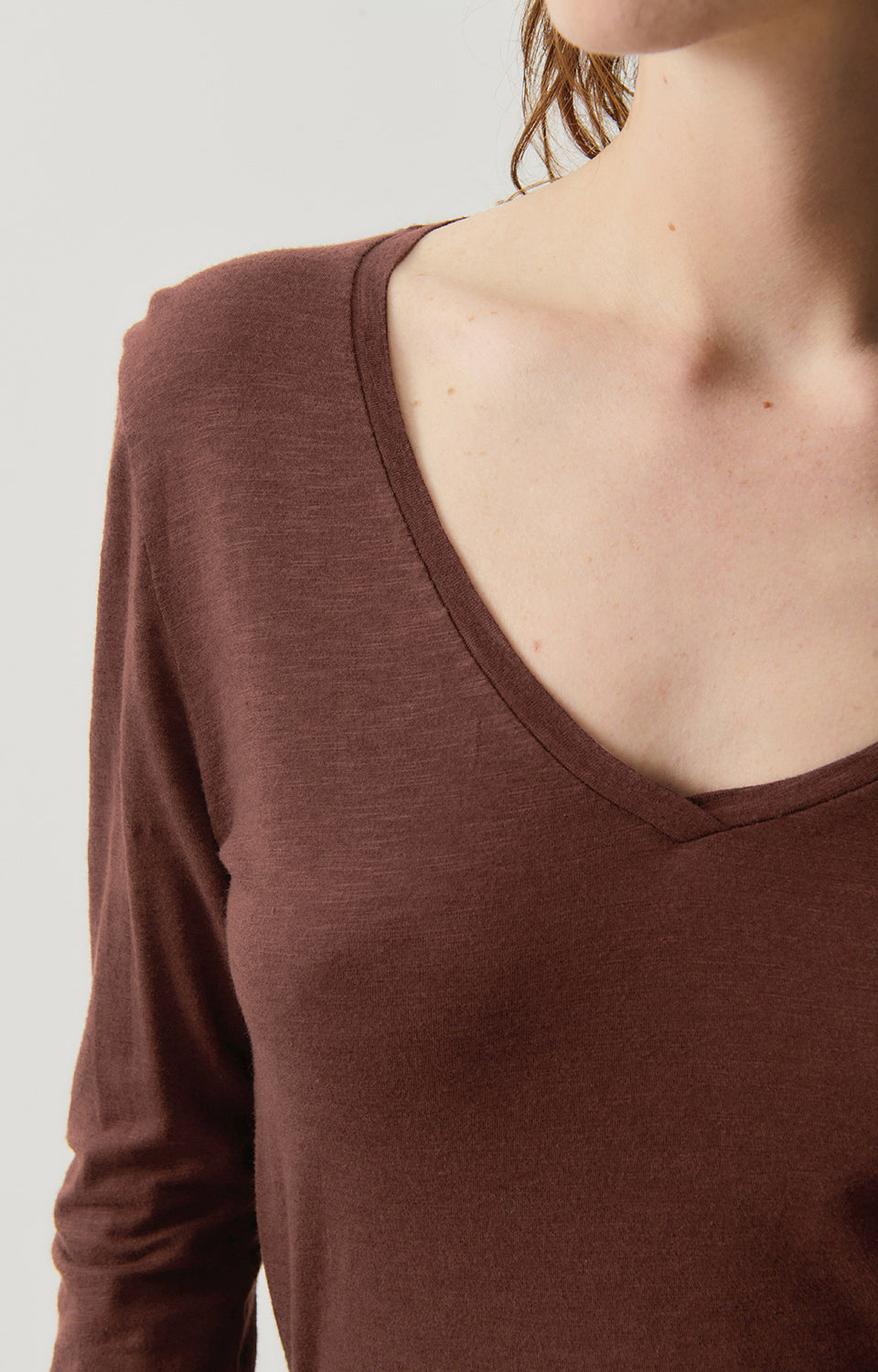 Women Brown Cotton T-Shirt