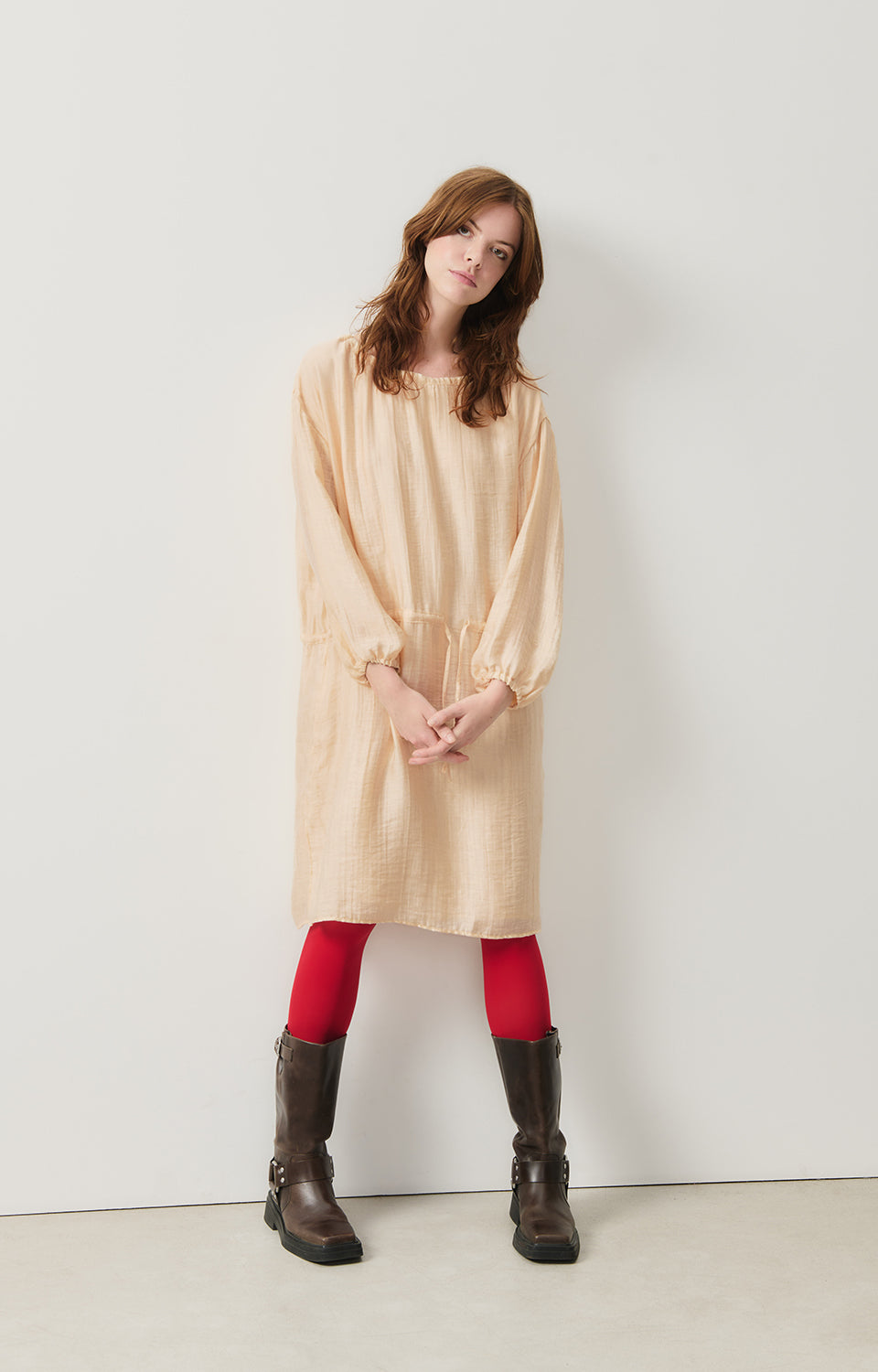 Women Champagne Dress