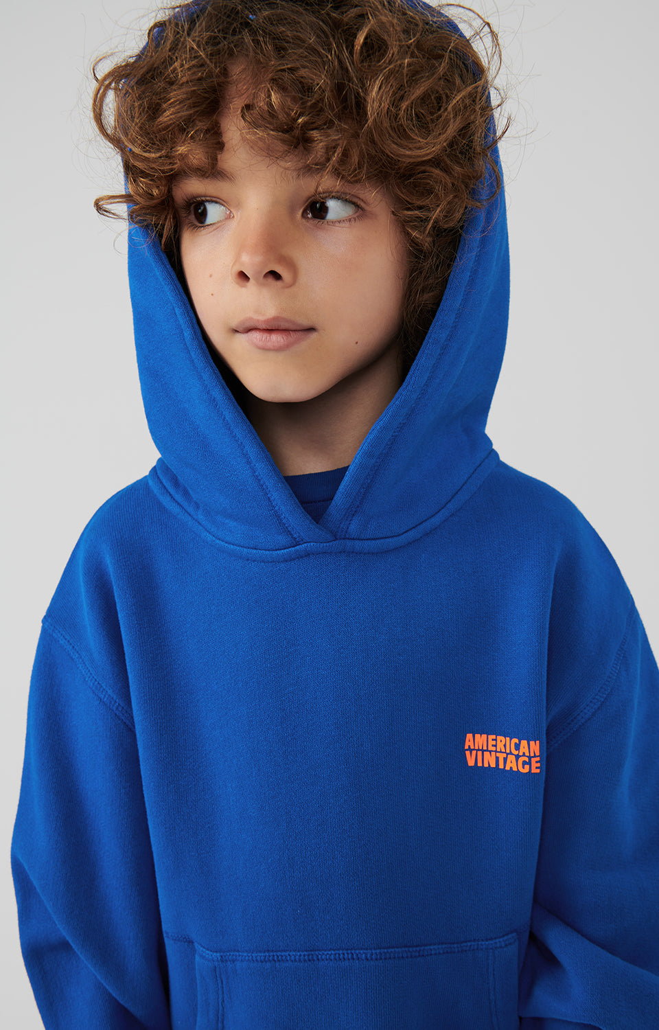 Boys & Girls Blue Cotton Sweatshirt
