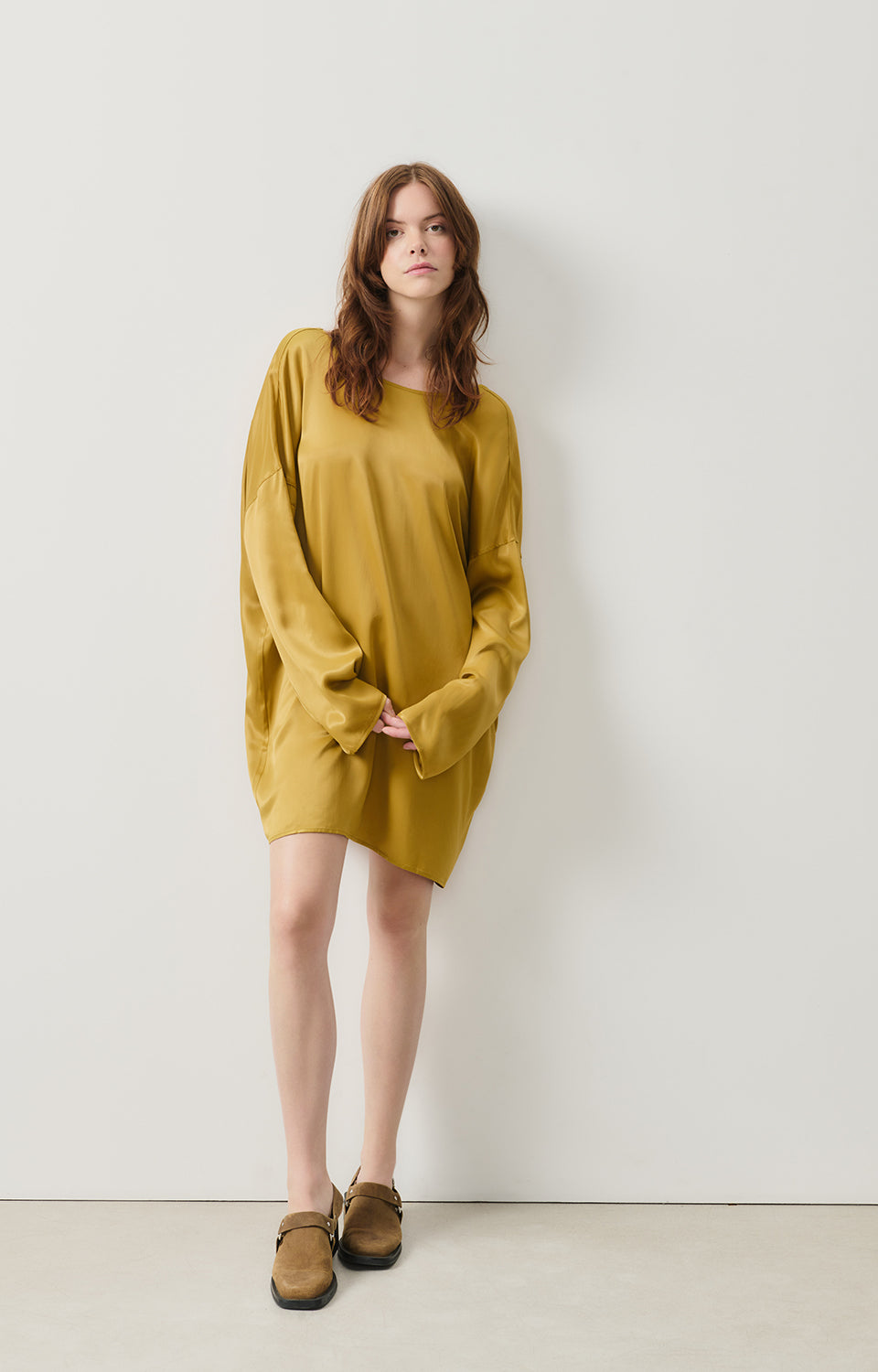 Women Mustard Dress