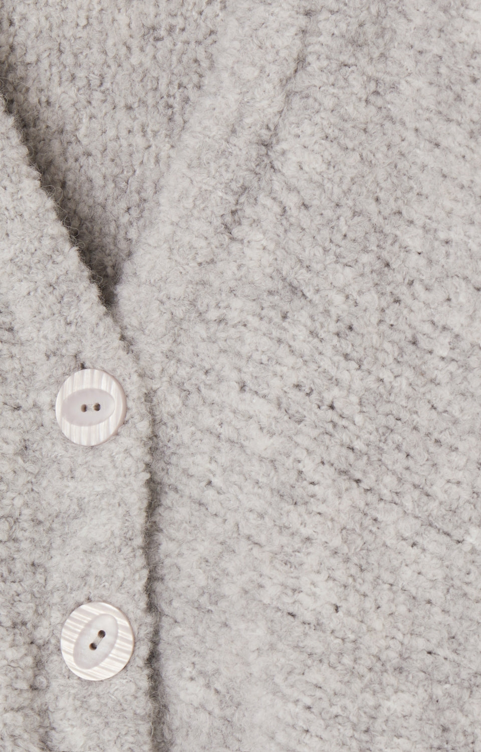 Women Grey Knit Cardigan