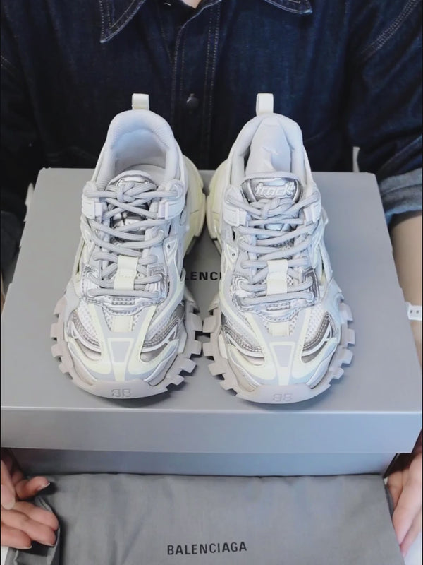 Boys & Girls Light Grey Shoes