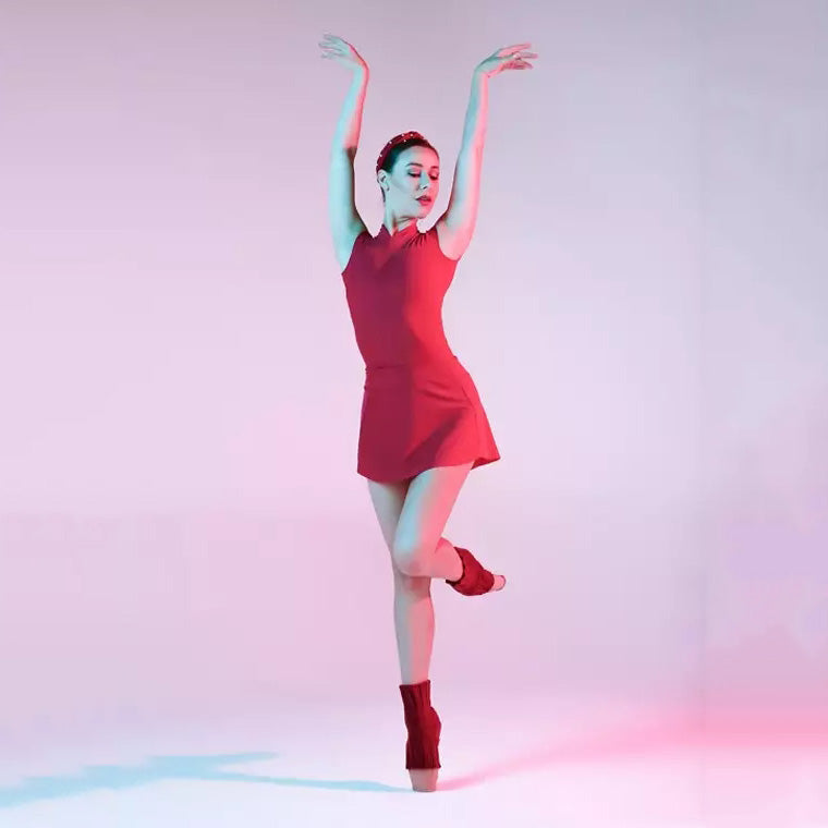 Girls Red Ballet Skirt