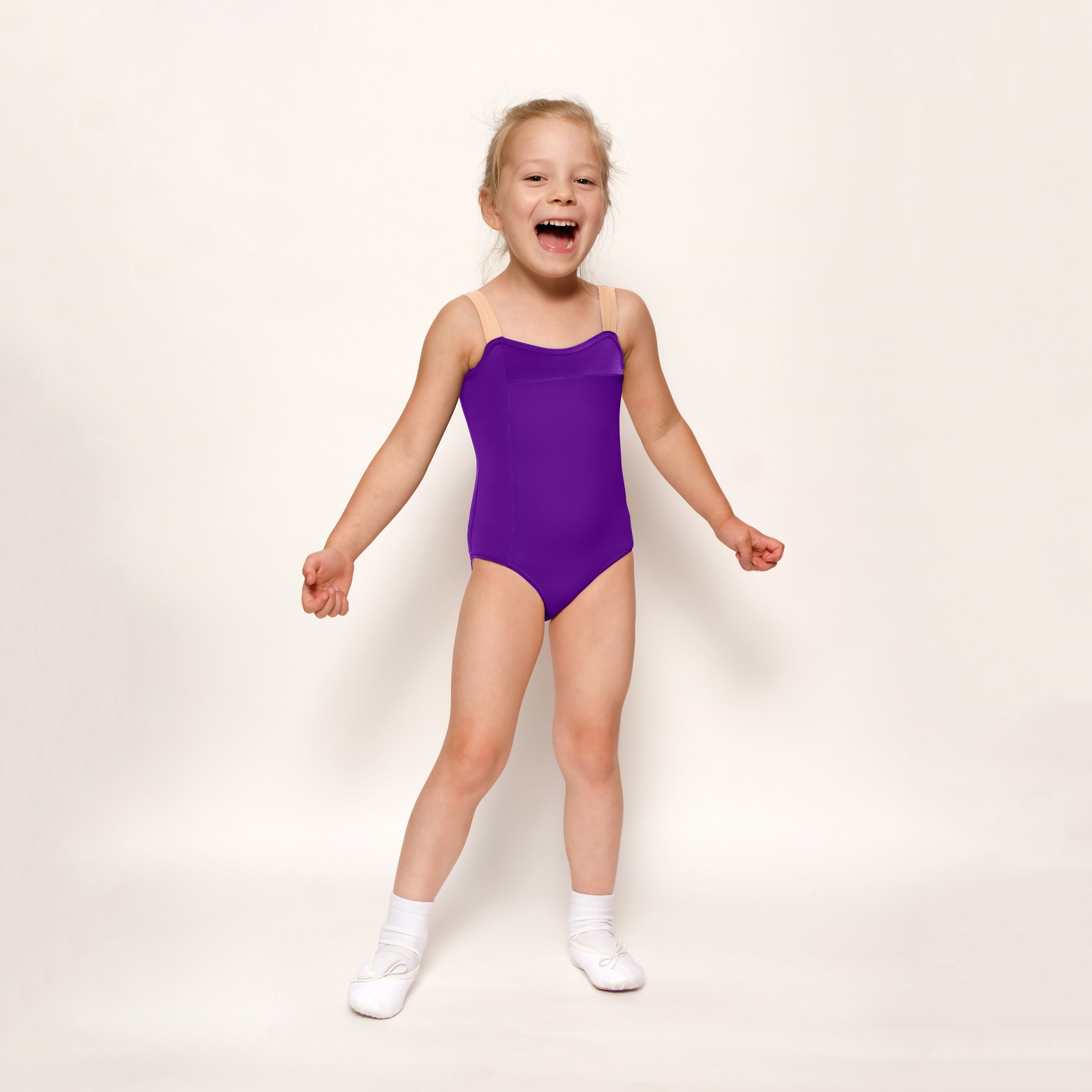 Girls Purple Ballet Onesies