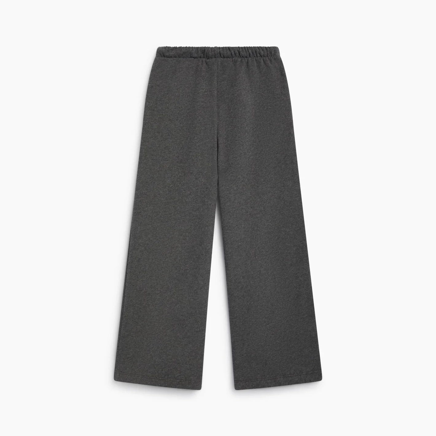 Girls Dark Grey Cotton Trousers