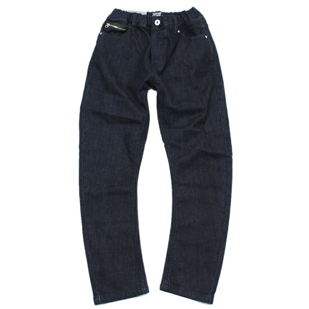 Boys Dark Blue Denim Trousers