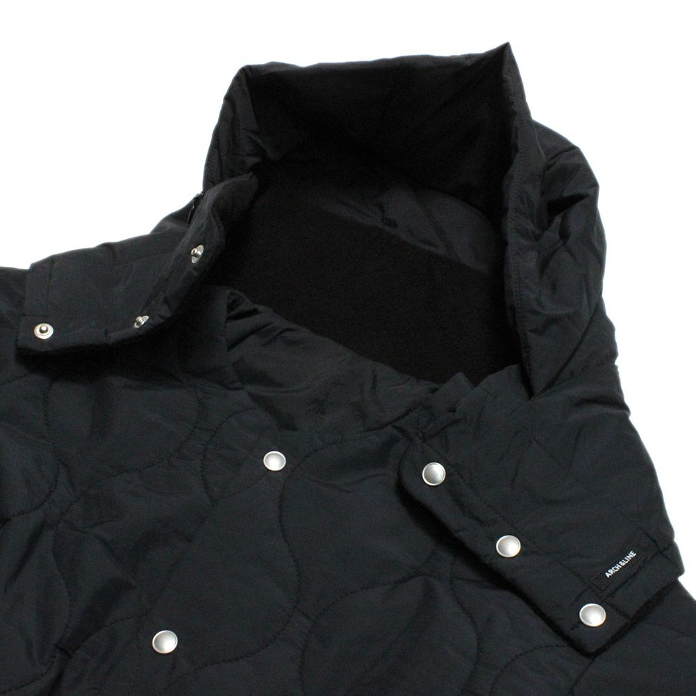 Boys & Girls Black Reversible Padded Coat