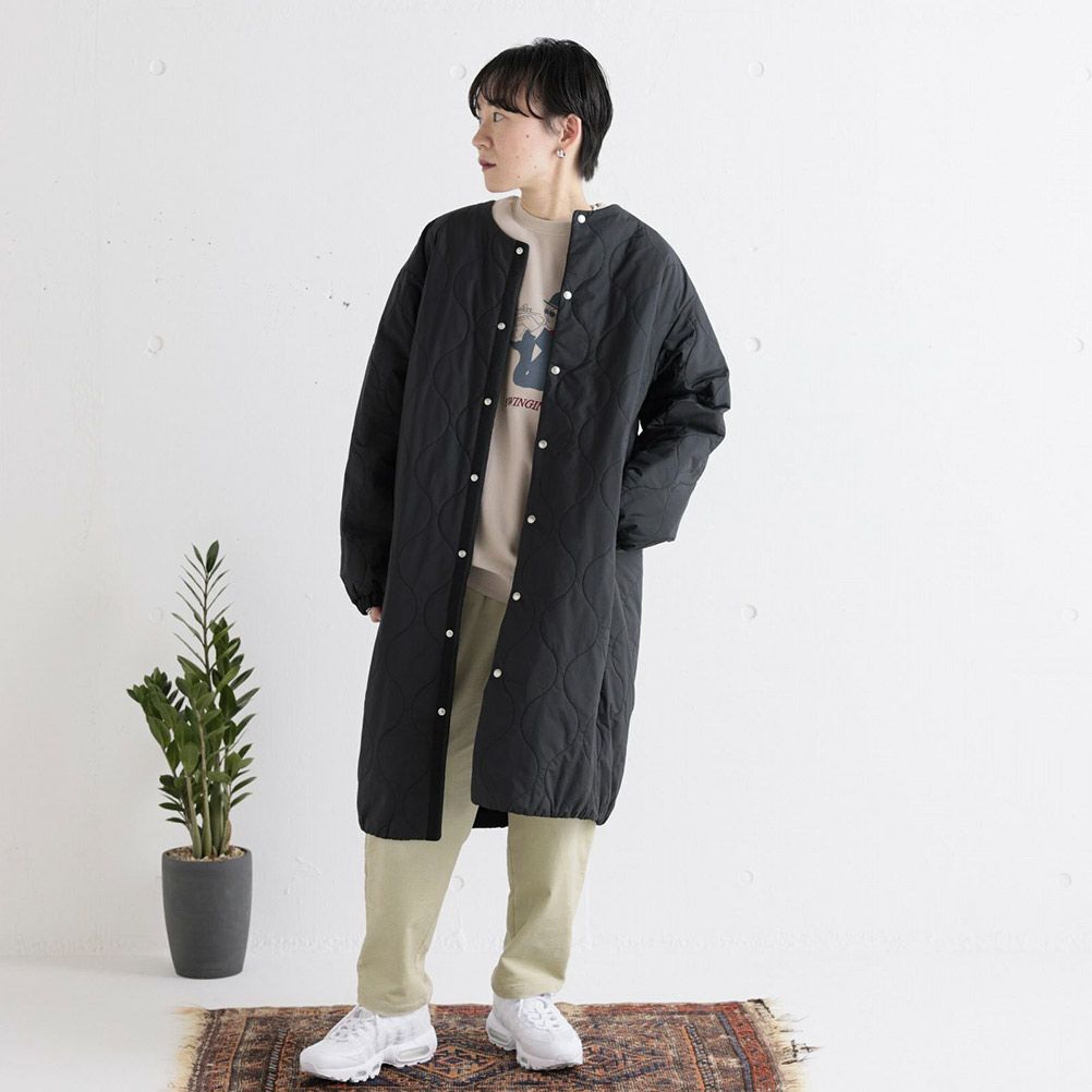 Boys & Girls Black Reversible Padded Coat