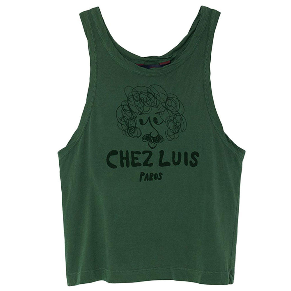 Boys Military Green "Chez Luis" Vest - CÉMAROSE | Children's Fashion Store - 1