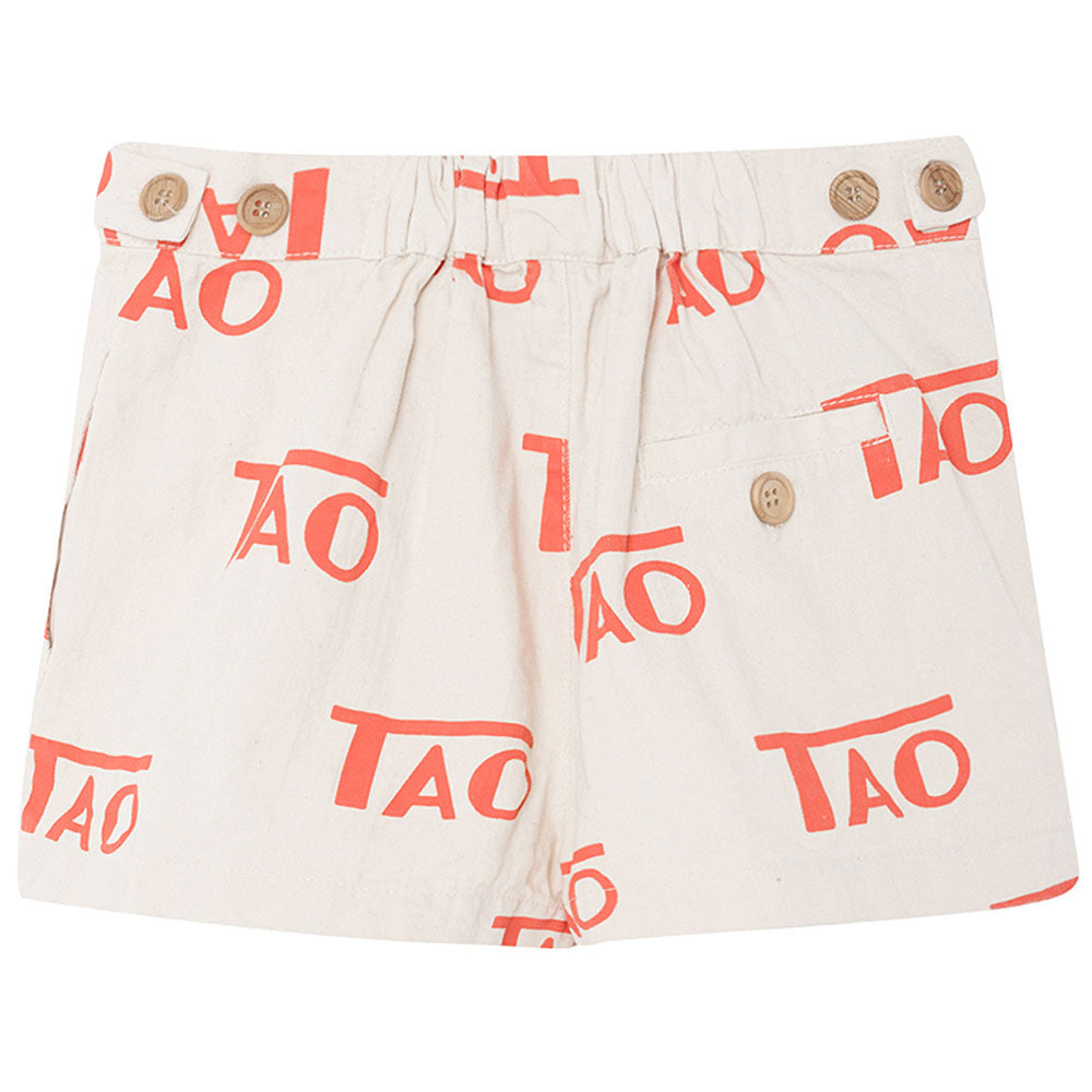 Boys White "TAO" Shorts - CÉMAROSE | Children's Fashion Store - 2