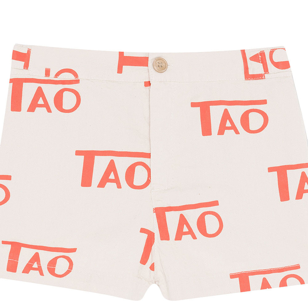 Boys White "TAO" Shorts - CÉMAROSE | Children's Fashion Store - 3