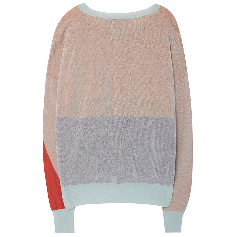 Girls Multicolor Sweater - CÉMAROSE | Children's Fashion Store - 2